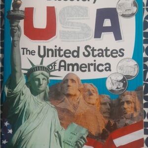 Discovery USA Color and Learn Book
